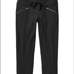 Athleta Metro Slouch Capri Black Size XS